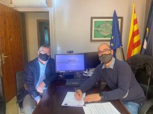 El Grup Bon Preu i l’ajuntament de Sarrià de Ter signen un conveni de col·laboració en el marc del procés de selecció de personal pel nou Esclat